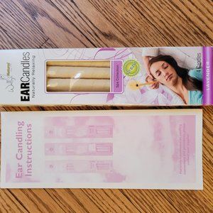 NWT Wallys Natural Soy Ear Candles